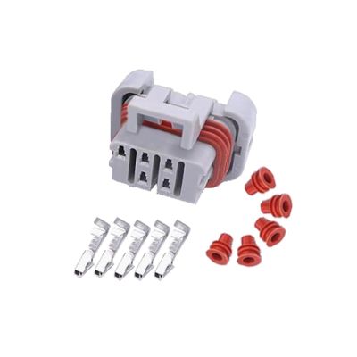 VAIGAI Yige Store 5 Sets 5 Pin Automotive Waterproof Connector Harness Connector with Terminal Plug DJ7051Y-1.5-11/21