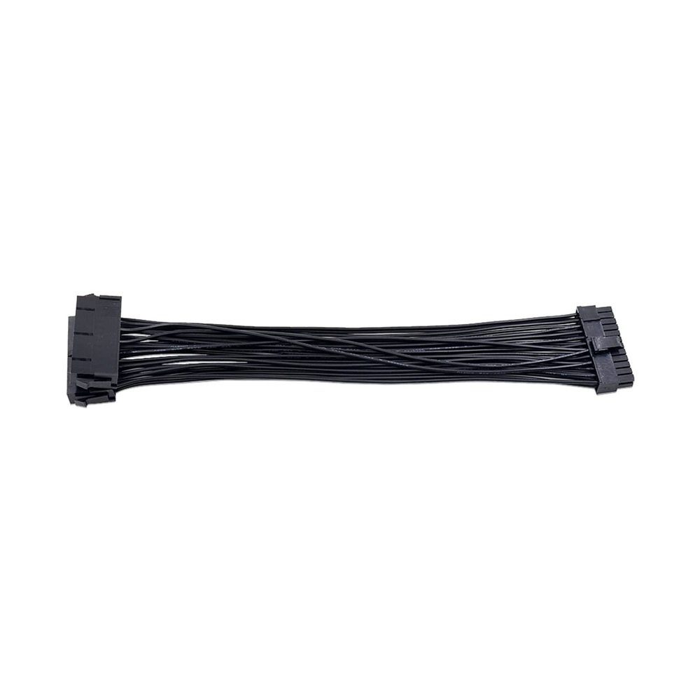 30CM Three Dual PSU Cable Extension Adapter ATX 20+4 24Pin Power Supply Sync Starter Extender ADD2PSU Riser Converter (Color : Dual PSU Cable, Size : 30cm)