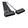 30CM Three Dual PSU Cable Extension Adapter ATX 20+4 24Pin Power Supply Sync Starter Extender ADD2PSU Riser Converter (Color : Dual PSU Cable, Size : 30cm) view 4