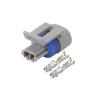 PIKETU Hengliang Store 2 Pin Socket Female Automotive Connector Waterproof Electrical Sensor Connector DJ7023Y-1.5-21 (Size : 10 Sets) view 1