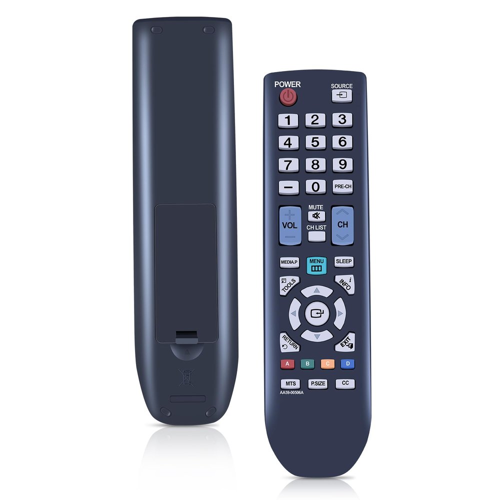AA59-00506A Remote Control Replacement fit for Samsung TV LN19D450 PN51D450A2D PN51D440A5D PN43D450A2D PN43D440A5D PN51D430 PN51D440 PN51D440A5DXZA PN43D440A5 PN51D450A2DXZA LN19D450G1 PN51D450