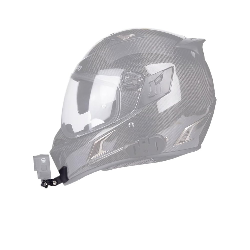 Saurka Customized Motorcycle Helmet Chin Mount Kits for GoPro with Adhesive Pads and Adjustable Arm for MARUSHIN L9
