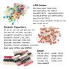 1500PCS Electronic Component Kit with Storage Box for Circuit Design and Repair view 2