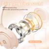 ADOOPE Kids Headphones with Cord-3.5mm Jack 85/94dB Safe Volume Control Built-in Microphone On-Ear Headphones for Kids/Teens/Girls/School/Travel/3.5mm Devices(Beige) view 4