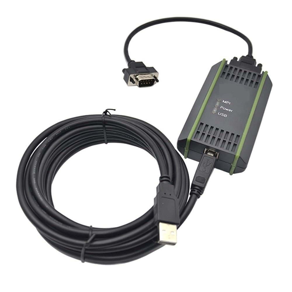 QukAn USB Programming Cable PC Adapter for S7-200/300/400 PLC RS485 MPI PPI Communication Replace 6ES7972-0CB20-0XA0 (Color : Optical Isolated, Size : 2.5M-4.5M)