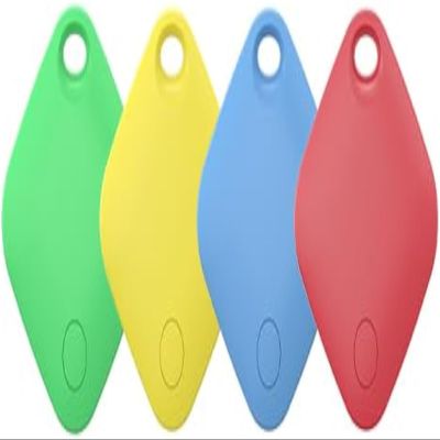Air Tracker Tag 4 Pack Bluetooth Luggage Tracker tag Locator Works with Apple Find My,Smart Tracker for Suitcase, Bag, Backpack, Wallet,Replaceable Battery Smart tag Item Finder