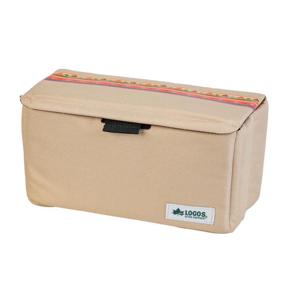 Kenko 821152 Inner Bag Case, LOGOS Inner Box, Medium, Khaki, Inner Size 8.3 x 5.9 x 3.7 inches (210 x 150 x 95 mm), Capacity 2.7 L; Recycled PET Material