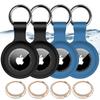 1|2|4Pack for Apple AirTag Holder with Keychain for Air Tag 2nd/1st Gen view 1