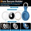 1|2|4Pack for Apple AirTag Holder with Keychain for Air Tag 2nd/1st Gen view 3