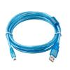 QukAn USB-GV Suitable G110 G120 G120C VFD Servo V90 Debugging Cable Download Line (Color : Blue (Magnetic Ring), Size : 5m) view 4