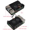 ZDE ZP505 Aluminum Alloy Armor Case for Raspberry Pi 5 Heatsink Cooler Case with Dual PWM Cooling Fan for Raspberry Pi 5 8GB/4GB view 2