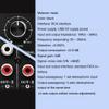 Hlsicnalm 1 in 4 Out Stereo Signal Source Splitter Audio Frequency Signal Distribute Device Non Consumption Output RCA Interface, Black, 500253868 view 3