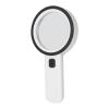 Glomora 30X Handheld Large Magnifying Glass with 12 LED Lights - Illuminated Lighted Magnifier for Seniors with Macular Degeneration, Reading, Coins, Jewelry view 1