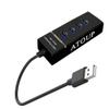 ATOUP USB Hubs, Triple Display USB Hub (4-in-1), 4 Ports USB A Splitter Ultra-Slim USB C and USB A Data Ports Expander for Mouse, U Disk, Laptop, Keyboard view 1