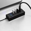 ATOUP USB Hubs, Triple Display USB Hub (4-in-1), 4 Ports USB A Splitter Ultra-Slim USB C and USB A Data Ports Expander for Mouse, U Disk, Laptop, Keyboard view 2