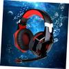 HOMSFOU Breathing Led Gaming Headphones 50mm Drivers Noise Cancelling Over-Ear Headset for Computer Comfortable Design view 2