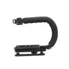 ARTIBETTER DSLR Camera Stabilizer Handle Grip 1/4 Screw Hole u Shape Bracket for Flash Stabilizer view 1