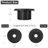 Bywen Furniture Wall Hole Bushing Cable Grommet for Starlink Ethernet Cable,Covering 3/4 inch Desk Holes,Universal Cable Management Wire Organizer Pass Through Holes Cover Kits (Black - 2 Pack) view 2