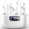 Fommt Wireless Earbuds, Bluetooth 5.3 earphones, ENC Noise Cancelling, Bluetooth Earbuds With 40H Playtime LED Power Display, Hi-Fi Stereo, Touch Control, IP7 Waterproof/Sweatproof Wireless Headphones view 1