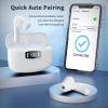 Fommt Wireless Earbuds, Bluetooth 5.3 earphones, ENC Noise Cancelling, Bluetooth Earbuds With 40H Playtime LED Power Display, Hi-Fi Stereo, Touch Control, IP7 Waterproof/Sweatproof Wireless Headphones view 3