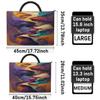 Abstract Art Laptop Sleeve 15.6 Inch Durable Waterproofing with Handle Portable Laptop Case Compatible with Asus HP Dell Lenovo Notebooks view 2