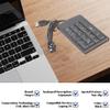Glomora TechPro USB Numeric Keypad for Laptops, PCs, Desktops, Notebooks | Portable Numeric Extension | Ultra-Thin, Plug-and-Play view 4