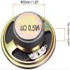 XYWHPGV 0.5W 8 Ohm DIY Magnetic Speaker 57mm Round Shape Replacement Loudspeaker(021ed 99fa0 096d3 95869 75455 f450b view 3