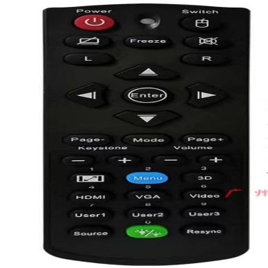 Greenafil Replacement Remote Compatible for OPTOMA Projector GT5500, GT1080HDRx, HZ39HDR, ZH461, EH504WIFI, ZX300, ZW403, WU470, W412 Projectors