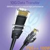 10Gsupxsel Cat 6 Ethernet Cable 5FT 10Pack, Cat6 Ethernet Patch Cable 10Gbps, High-Speed UTP Cat6 Network Cable Pure Copper, Cat 6 Cable for Home and Office Network, Black view 2