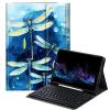 BFDHGQZC Dragonfly Keyboard Case for iPad 10th Generation 10.9 Inch 2022,Slim Stand Protective Cover with Detachable Wireless Bluetooth Keyboard view 1