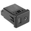 EUPLI for Opel Vauxhall Insignia A GMC for Chevrolet for Buick Audio Auxiliary AUX Jack USB Charging Port Module Socket 13599456 view 1