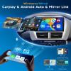 2+64G Car Stereo for Honda Pilot 2006 2007 2008 Wireless Carplay Android Auto,9" Touch Screen Radio, Android/GPS/WiFi/EQ DSP Audio/Bluetooth/SWC/Backup Camera for Honda Pilot 2006 Radio view 3