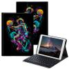BPQOJB for Fire Max 11 Case for Fire Max 11 Tablet Case (13th Generation, 2023 Release) 11" with Detachable Wireless Keyboard & Adjustable Stand Protect Tablet Cover - Space Men Basketball view 1