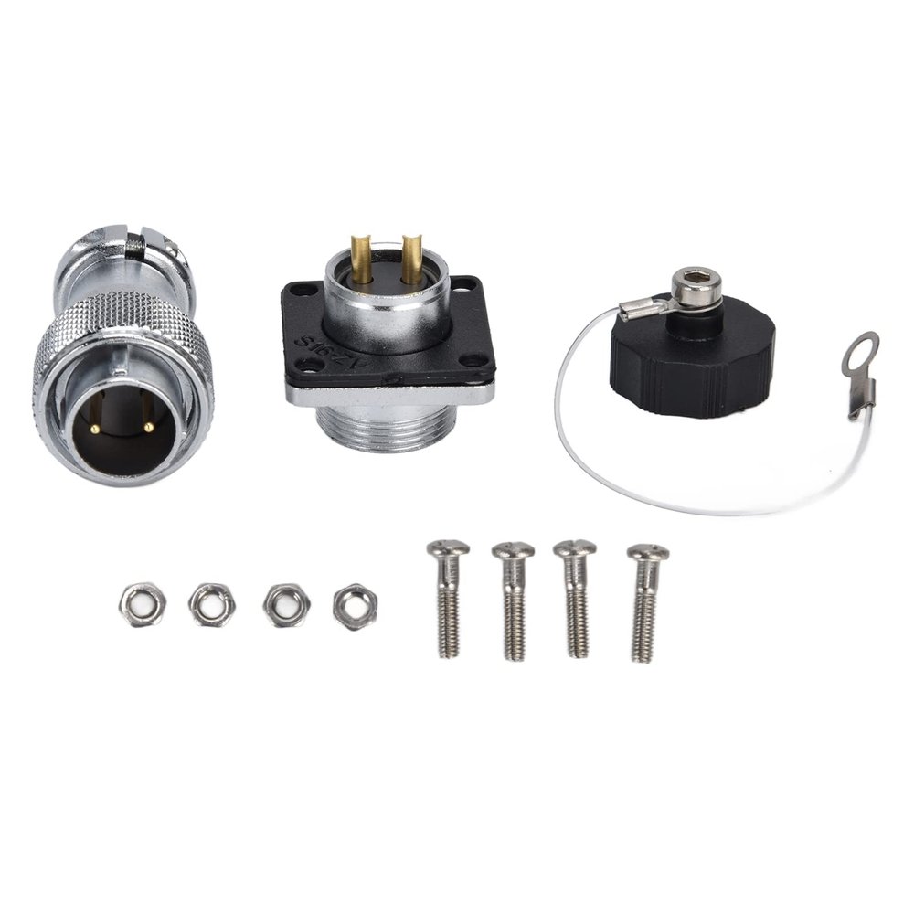 1093 2 pin metal aviation connector adapter waterproof zinc alloy ws16 aviation connector ac 500v male square female AS connector
