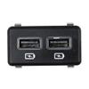 EUPLI Car Auxiliary AUX USB Port Audio Interface T99Q7-6LB0A T99Q7-6MA0A KE930-HV500 795405051 999Q7-V4000 for Nissan view 2