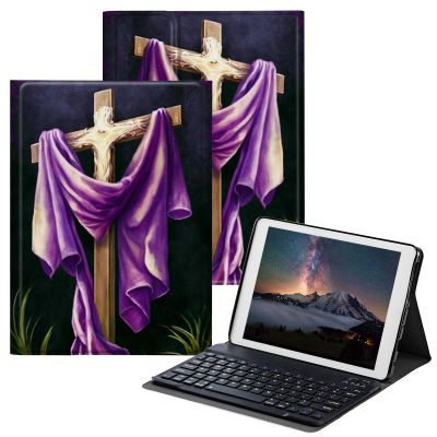 BPQOJB for Fire Max 11 Case for Fire Max 11 Tablet Case (13th Generation, 2023 Release) 11" with Detachable Wireless Keyboard & Adjustable Stand Protect Tablet Cover - Purple Wood