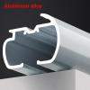 Curtain Double Tracks, Heavy Duty Aluminum Alloy Curtain Rails For Living Room Bedroom Room Divider, Easy To Install, Customized Length Curtain Tracks System ( Color : White-Side Mount , Size : 3.8M ) view 2