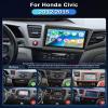 2+64G Car Stereo for Honda Civic 2012 2013 2014 2015 Wireless Carplay & Android Auto, 9 Inch Touch Screen Car Radio for Civic Bluetooth GPS Navigation DSP WiFi FM SWC for Honda Civic Radio view 2