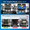 2+64G Car Stereo for Toyota RAV4 2006-2012 Wireless Carplay Android Auto,9 IPS Touch Screen, Android13/GPS/WiFi/EQ DSP Audio/Bluetooth/SWC+AHD Backup Camera for RAV4 Radio view 2