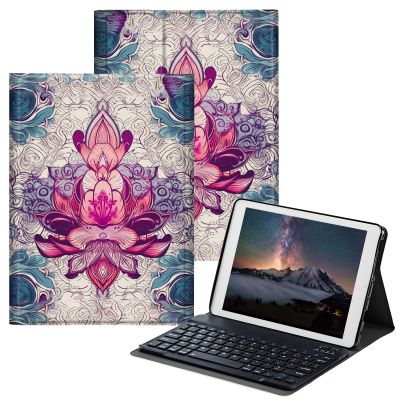 BPQOJB for Fire Max 11 Case for Fire Max 11 Tablet Case (13th Generation, 2023 Release) 11" with Detachable Wireless Keyboard & Adjustable Stand Protect Tablet Cover - Pink Flowers