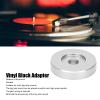 45 RPM Record Turntable Adapter, Record Player Large Hole Converter Tab, Record Turntable Adapter for Most Large Hole Records(Sier) view 2
