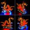 BrickBling LED Light Kit Compatible with Lego Auspicious Dragon view 3