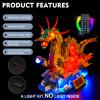 BrickBling LED Light Kit Compatible with Lego Auspicious Dragon view 4