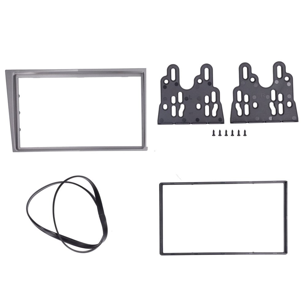 Car Stereo Radio Fascia, Dash Radio Fascia Stereo Radio Mounting Frame Replacement, Car Dash Radio Installation Mounting Fascia Kit for OPEL Astra H Antara Corsa D Zafira B