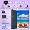 BPQOJB for Samsung Galaxy Tab A SM-T510 Case with Detachable Wireless Keyboard & Adjustable Stand Protect Cover Tablet Case for Samsung Galaxy Tab A 10.1 inch 2019 - Turquoise Tropical Sea view 4