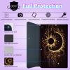 BPQOJB for Samsung Galaxy Tab A SM-T510 Case with Detachable Wireless Keyboard & Adjustable Stand Protect Cover Tablet Case for Samsung Galaxy Tab A 10.1 inch 2019 - Sun and Moon view 4