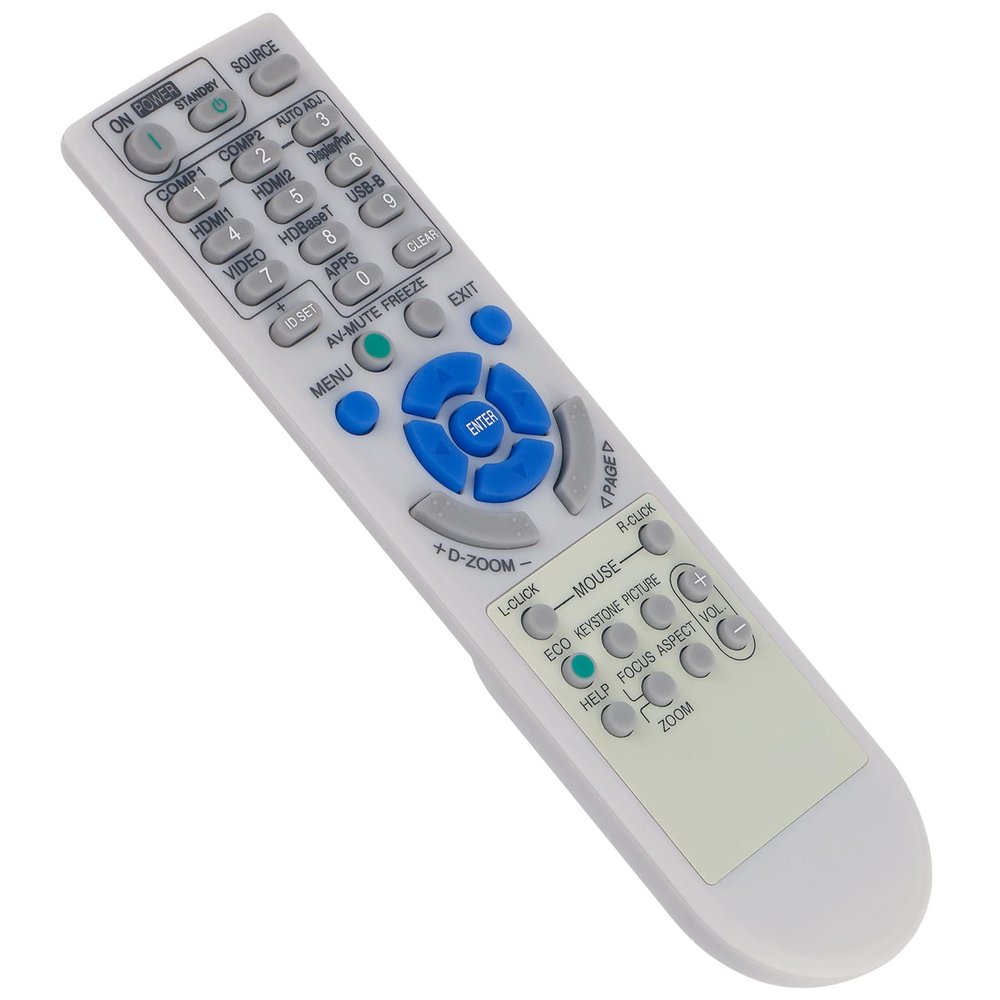RD-472E Replace Video Projector Remote Control Compatible with NEC Projector P502H P452W P554U P452H P502W P474U P554W P474W P604X P603X NP-P554U NP-P474U NP-P502W NP-P452H NP-P554W NP-P474W NP-P604X