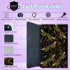 BPQOJB for Samsung Galaxy Tab A SM-T510 Case with Detachable Wireless Keyboard & Adjustable Stand Protect Cover Tablet Case for Samsung Galaxy Tab A 10.1 inch 2019 - Dragonflies view 4