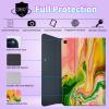 BPQOJB for Samsung Galaxy Tab A SM-T510 Case with Detachable Wireless Keyboard & Adjustable Stand Protect Cover Tablet Case for Samsung Galaxy Tab A 10.1 inch 2019 - Colorful Marble view 4