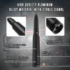 Car Truck Bullet Antenna with Valve Stem Caps Mast for GM Chevy Silverado 1500 2500 3500 HD Ford F150 F250 F350 Denali Heavy Pickup Truck Accessories (Black)-Car wash Safe-Anti Theft view 2
